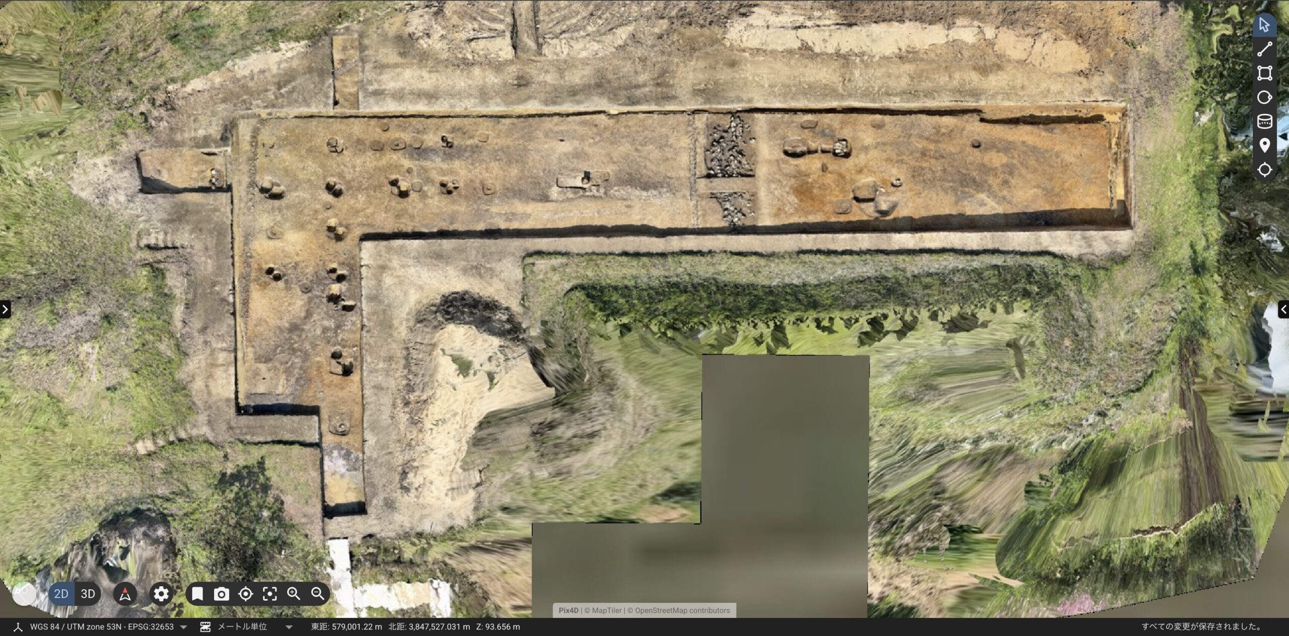 恭仁京跡の3D計測を実施　― “幻の都”恭仁京の全貌を、デジタルで描き出す ―